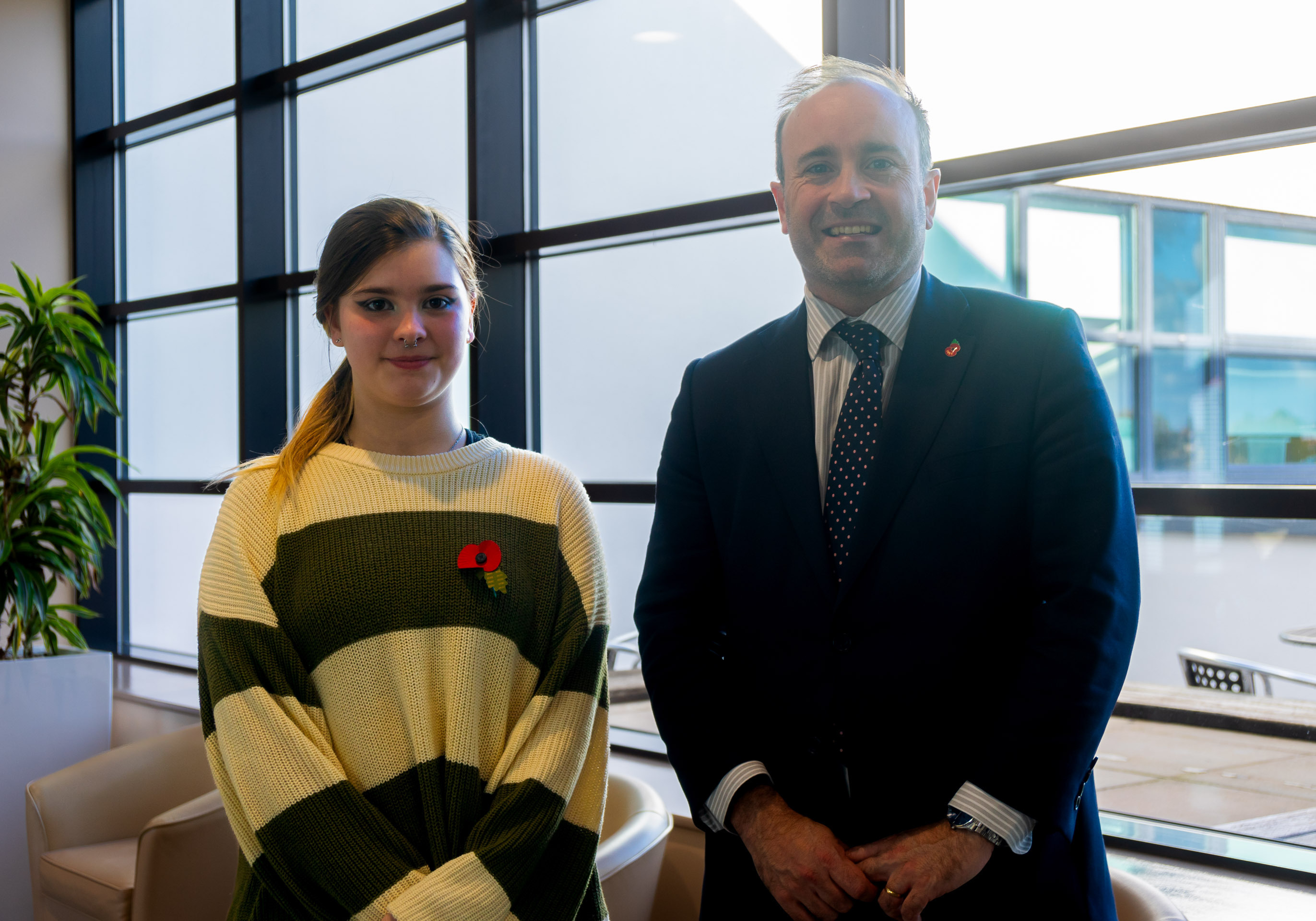 Staffordshires Young Poet Laureate Meets NewcastleunderLyme MP NSCG