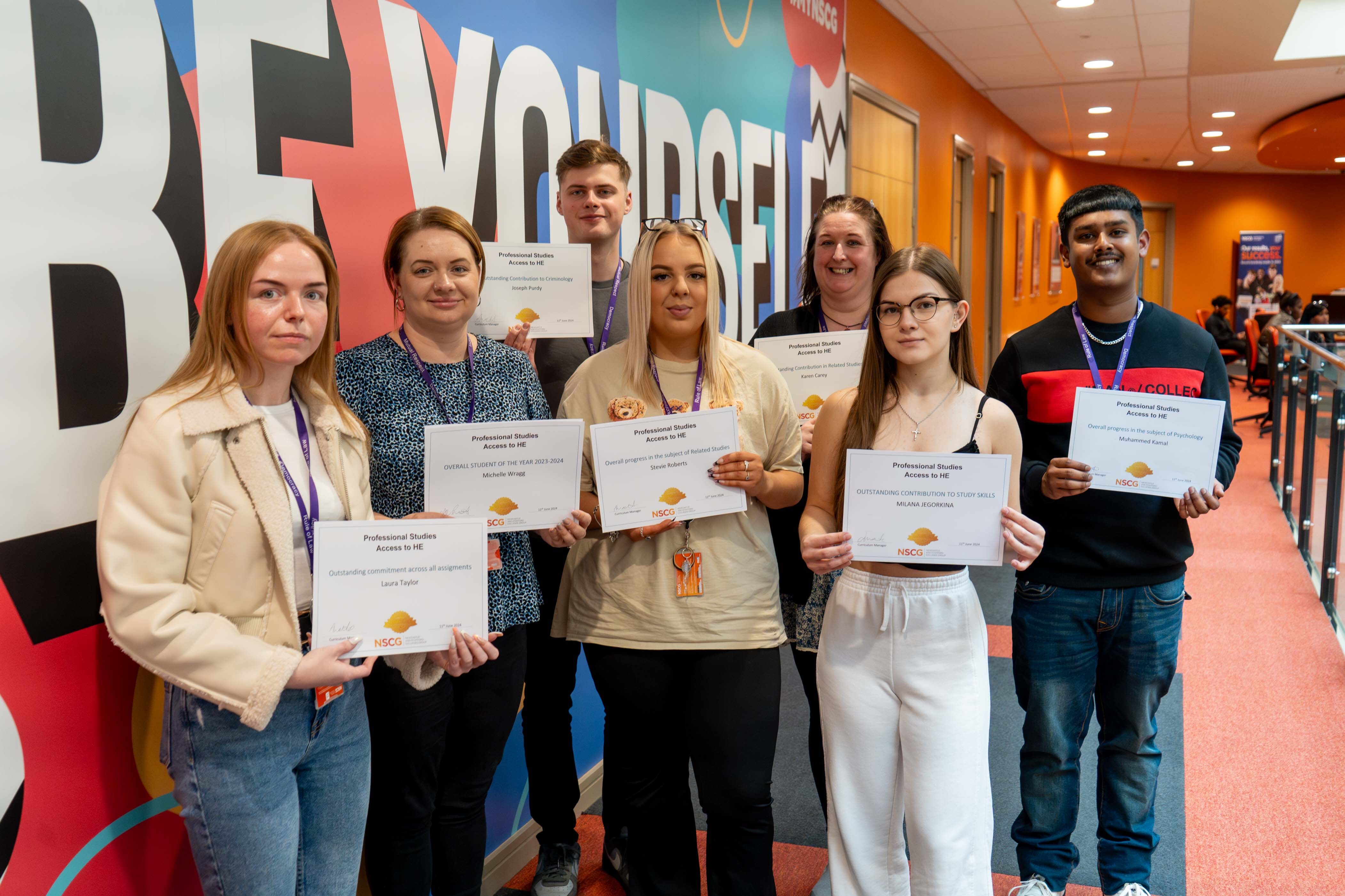 NSCG Newcastle College celebrates the achievements of adult learners at ...